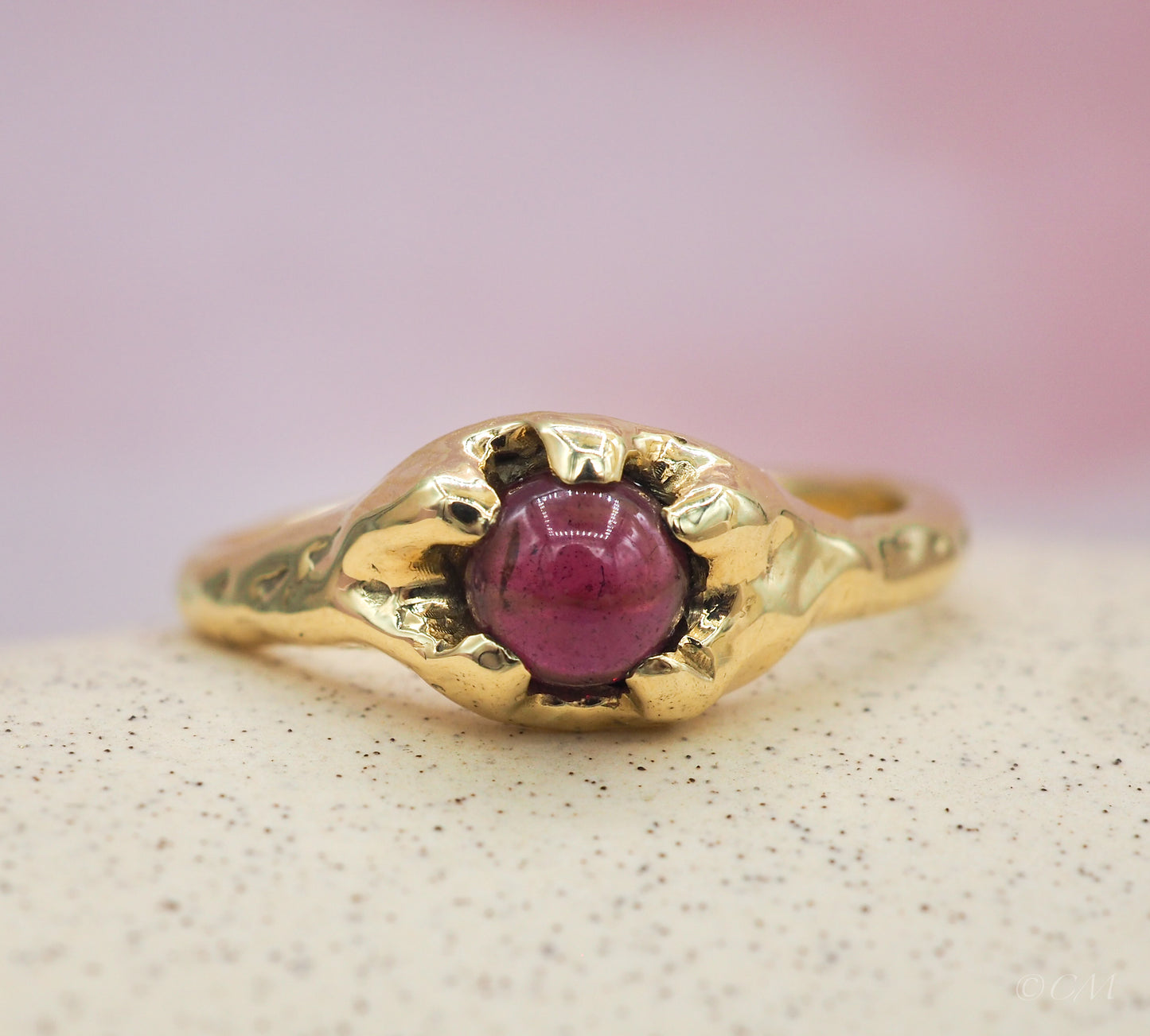 Ring met Granaat