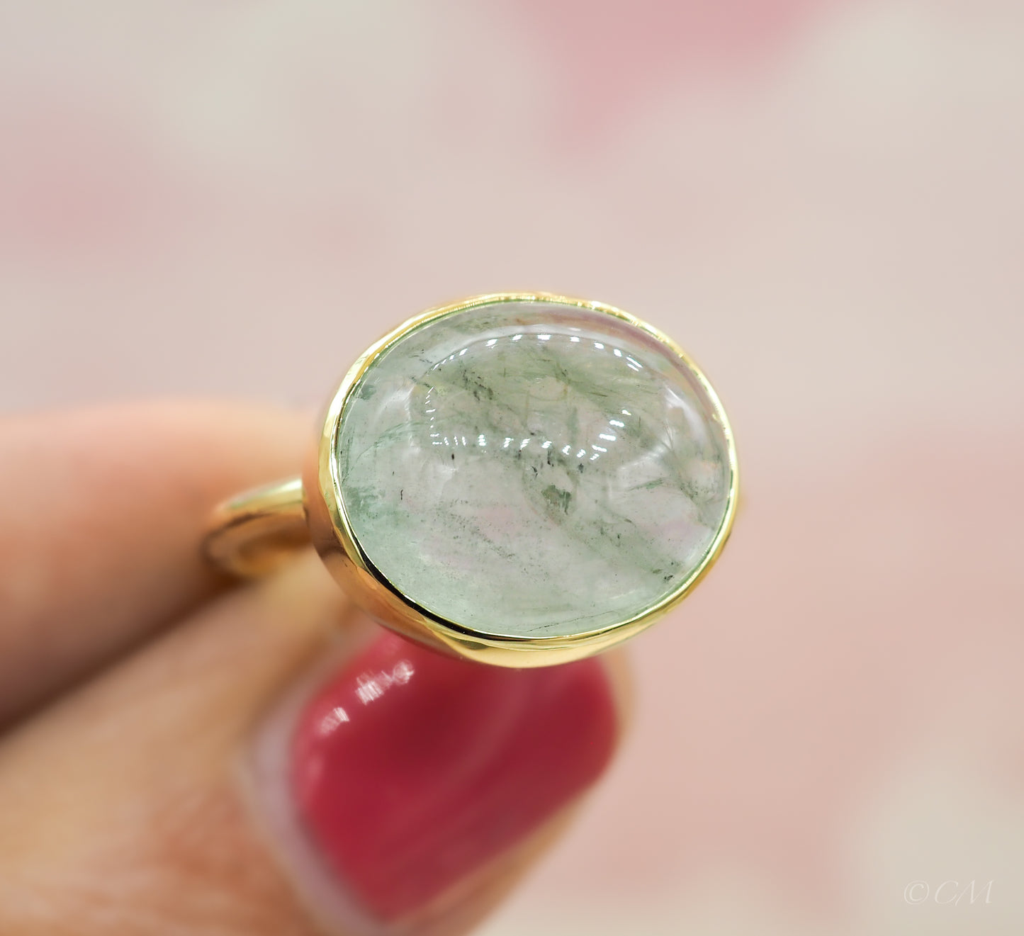 Aquamarijn Ring