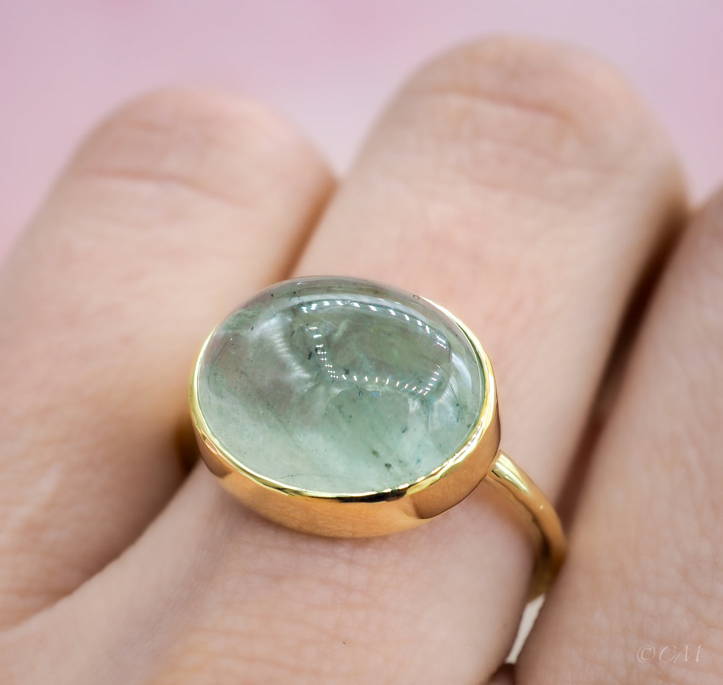 Aquamarijn Ring